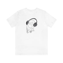 Load image into Gallery viewer, Ghost with Headphones T-shirt
