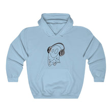 Load image into Gallery viewer, Ghost with Headphones Hoodie
