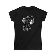 Load image into Gallery viewer, Ghost with Headphones Women&#39;s T-shirt
