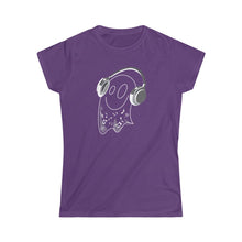 Load image into Gallery viewer, Ghost with Headphones Women&#39;s T-shirt
