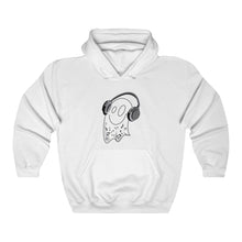 Load image into Gallery viewer, Ghost with Headphones Hoodie
