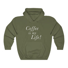 Load image into Gallery viewer, Coffee is my Life! Hoodie
