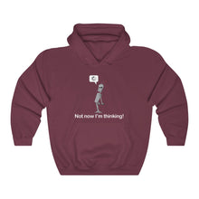 Load image into Gallery viewer, Not now I&#39;m thinking! Hoodie
