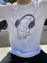 Load image into Gallery viewer, Ghost with Headphones T-shirt
